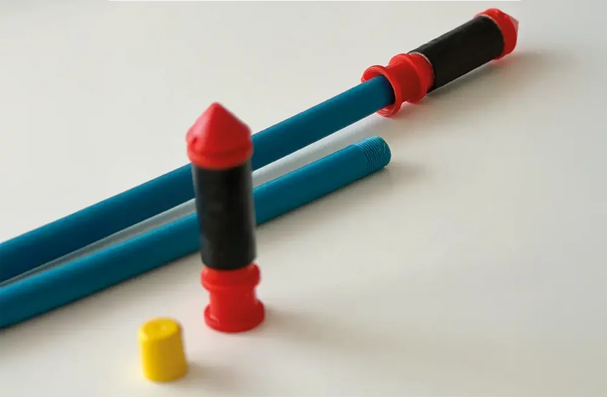 Injektionslanzen und Rohrschutzkappen